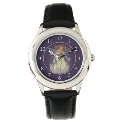 Magic Fairy White Flower Glow Fantasy Art Watch