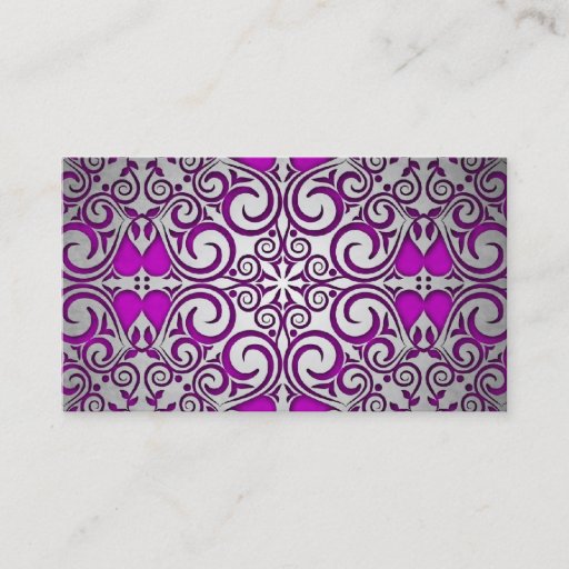Customizable Magic Fantasy Floral Business Card Templates