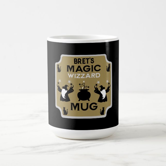 Magic Fantasy Wizard Gift Color Morph Mug (Center)