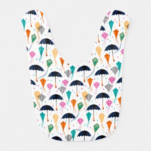 Magic Fills the Air Kite Pattern Baby Bib