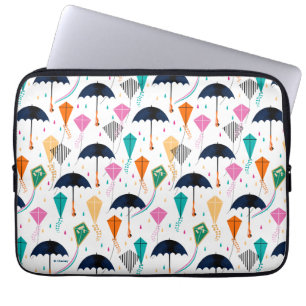 Magic Fills the Air Kite Pattern Laptop Sleeve
