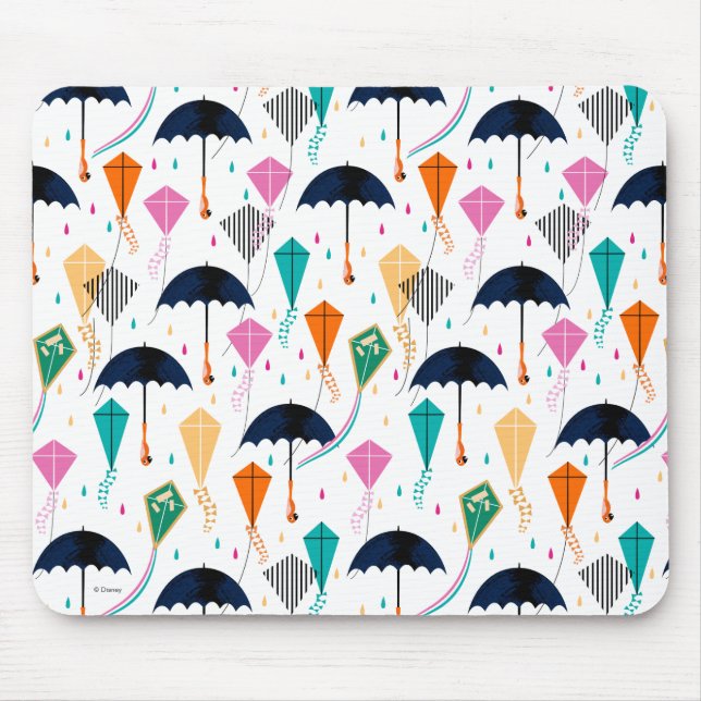 Magic Fills the Air Kite Pattern Mouse Pad (Front)