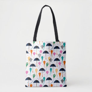 Magic Fills the Air Kite Pattern Tote Bag
