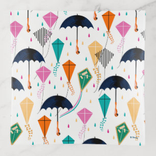 Magic Fills the Air Kite Pattern Trinket Tray
