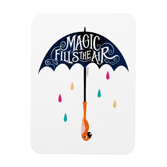 Magic Fills the Air Magnet (Vertical)