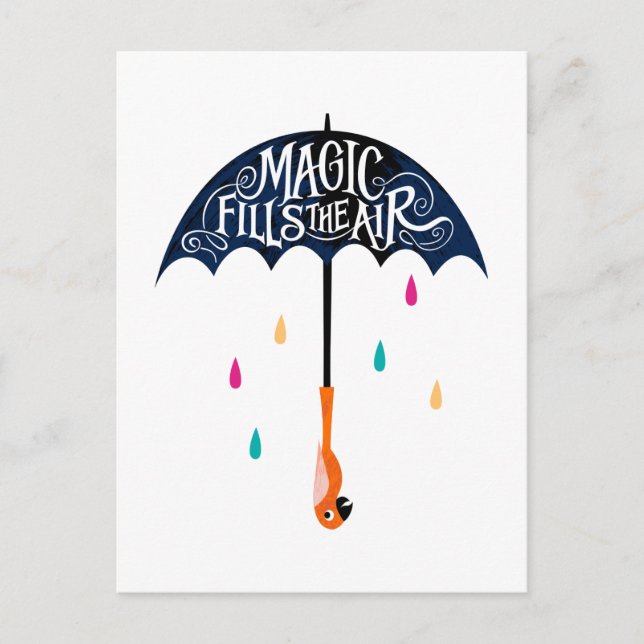 Magic Fills the Air Postcard (Front)