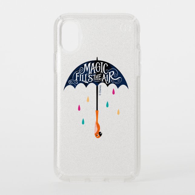 Magic Fills the Air Speck iPhone XS Case (Front)
