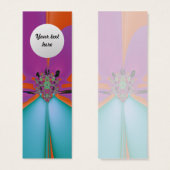 Magic Flower Custom Bookmark (Front & Back)
