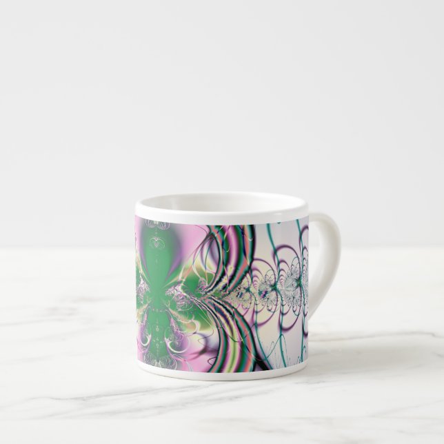 Magic Flower Espresso Cup (Front Right)
