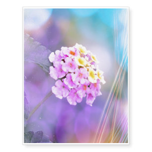 Magic Flower Temporary Tattoos