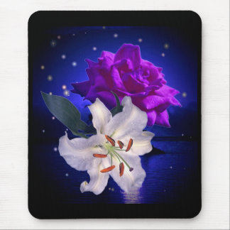 Magic Flowers Mouse Pad