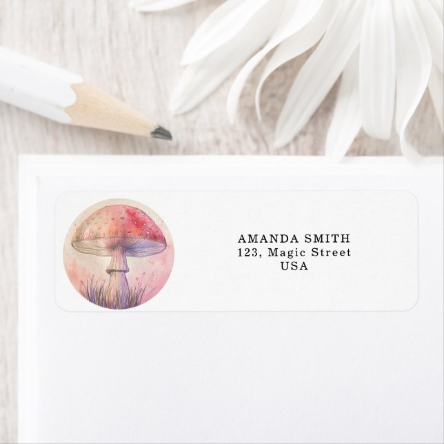 Magic Fly agaric  Label (Insitu)