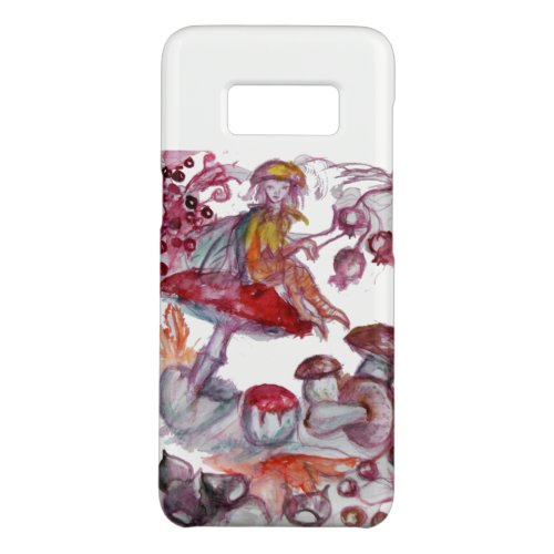 MAGIC FOLLET OF MUSHROOMS Red White Floral Fantasy Case_Mate Samsung Galaxy S8 Case