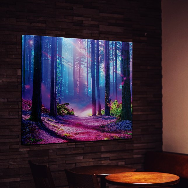 Magic forest ambient  canvas print (Creator Uploaded)
