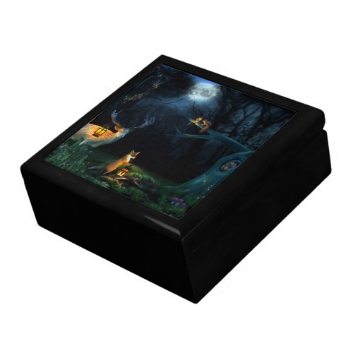 Magic Forest Wildlife Keepsake Box