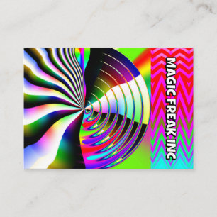 MAGIC FREAK INC ( you may change the words ) Calling Card