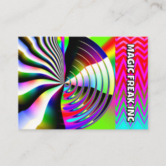 MAGIC FREAK INC ( you may change the words ) Calling Card