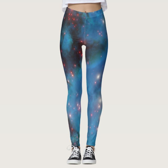 Magic galaxy wallpaper leggings (Front)