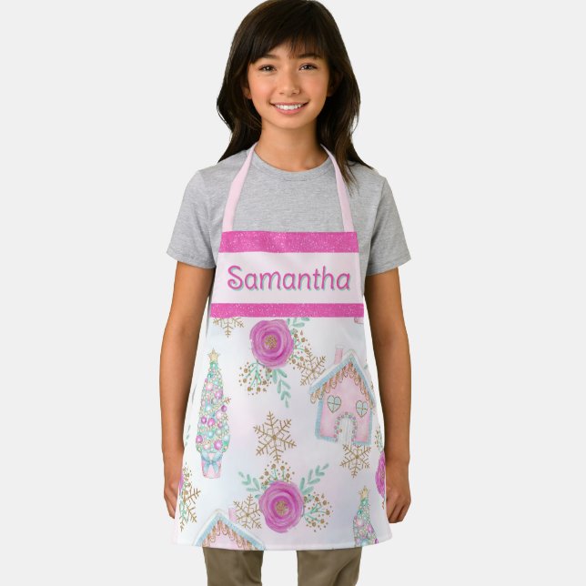 Magic Gingerbread House Apron (Insitu)