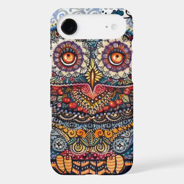 Magic graphic owl painting Case-Mate iPhone case (Back)