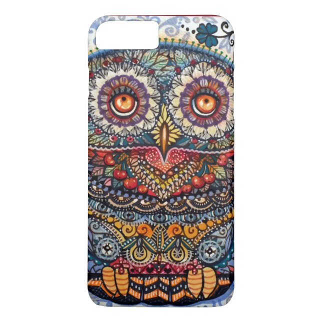 Magic graphic owl painting Case-Mate iPhone case (Back)