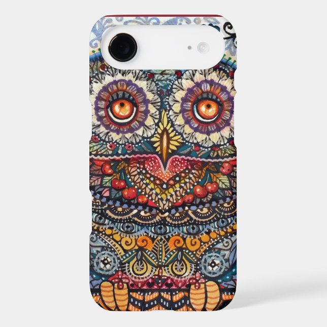 Magic graphic owl painting Case-Mate iPhone case (Back)