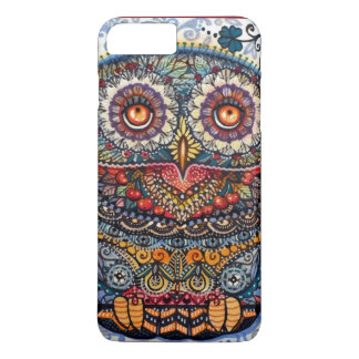 Magic graphic owl painting iPhone 7 plus case