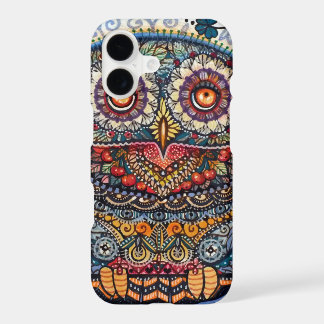 Magic graphic owl painting iPhone 17 case