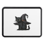 Magic Halloween Cat Classic T-Shirt Hitch Cover