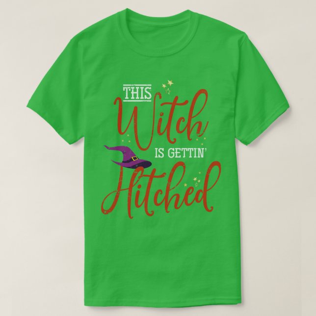 Magic Halloween Witch T-Shirt (Design Front)