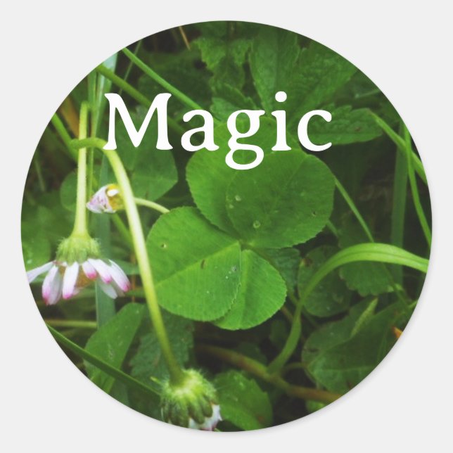 Magic Happy Holder Sticker (Front)