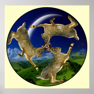 Magic Hares Poster