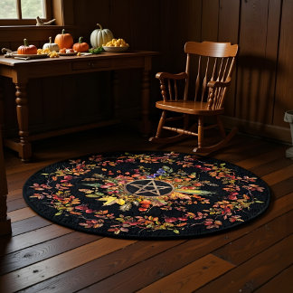 Magic Harvest with Pentagram Rug