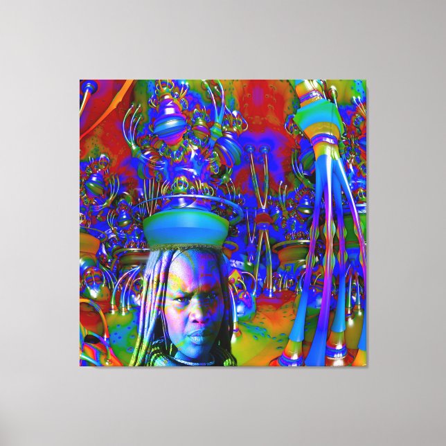 Magic Hat Canvas Print (Front)