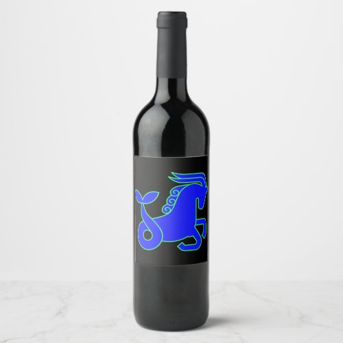 Magic Horse Wine Label