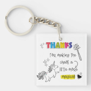 Magic in the Chaos SEND teacher Gift Keychain
