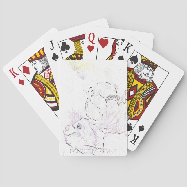 Magic Ink Poker Cards (Back)