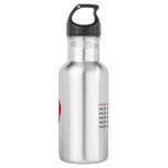 Magic is a verb stainless steel water bottle
