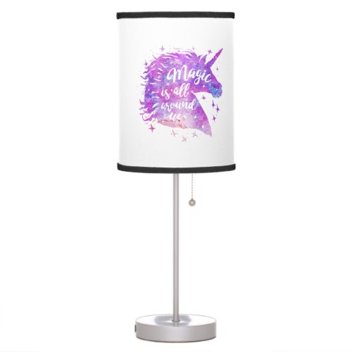 Magic is all around us _ Choose background color Table Lamp