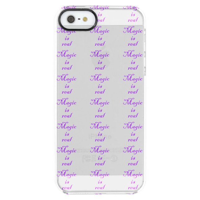 Magic is real-iPhone SE case (Back)