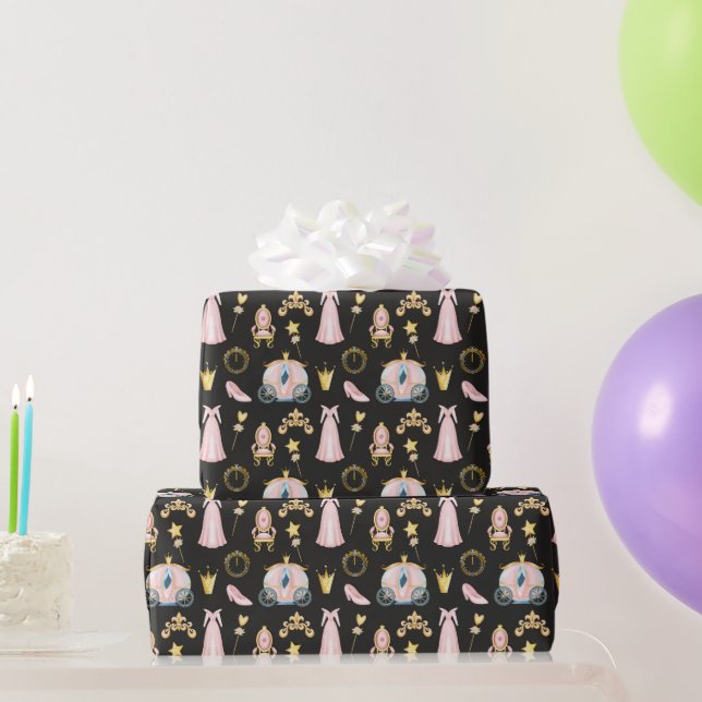 Magic Kingdom Pattern Wrapping Paper (Party Gifts)