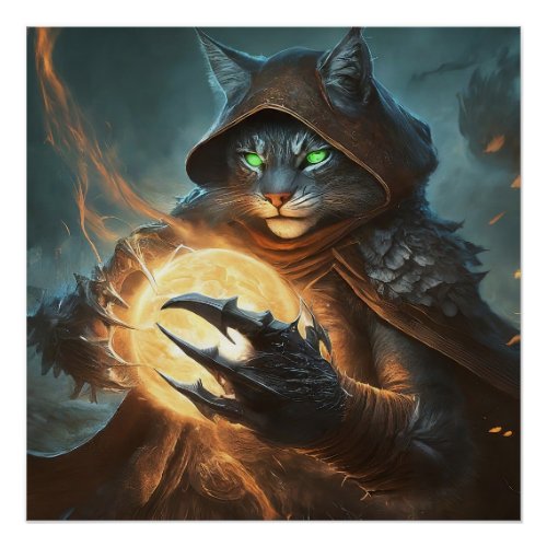Magic Kitty Poster