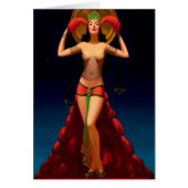 Magic Lady Pulp Pin Up Cards (Front)