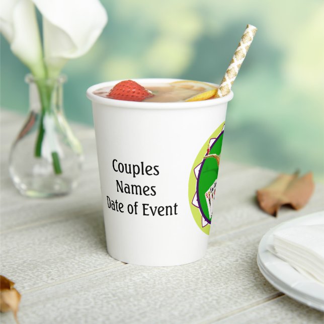 Magic Lamp Poker Chip Paper Cups (Insitu)