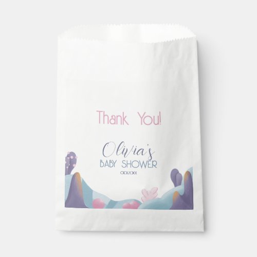 Magic Landscape in a Fantasy Wonderland Favor Bag