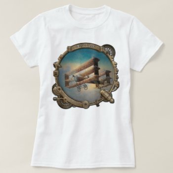 Magic Lantern - Aviation - 019 T-shirt by VintageStyleStudio at Zazzle