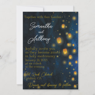 Magic Lanterns Wedding Invitations