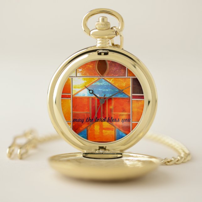 Magic light pouring from the windows of the Church Pocket Watch (Inside)