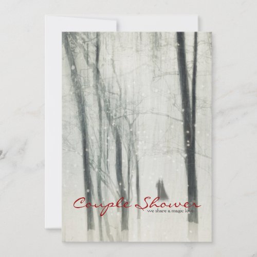 Magic Love Couple Shower Invitation