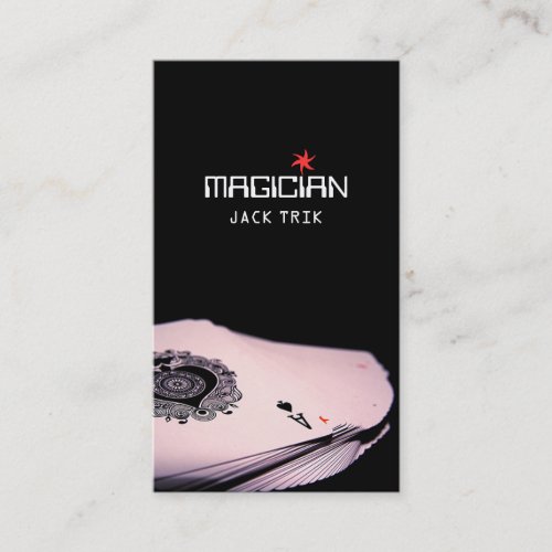 Magic Magician Card Poker Trick Entertainment